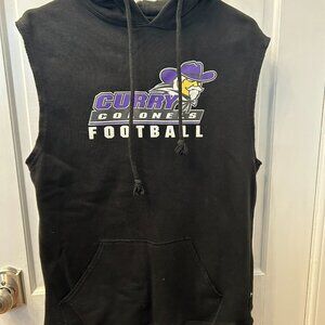 Curry College Pennant Sportswear Men's Sleeveless Hoodie Size L